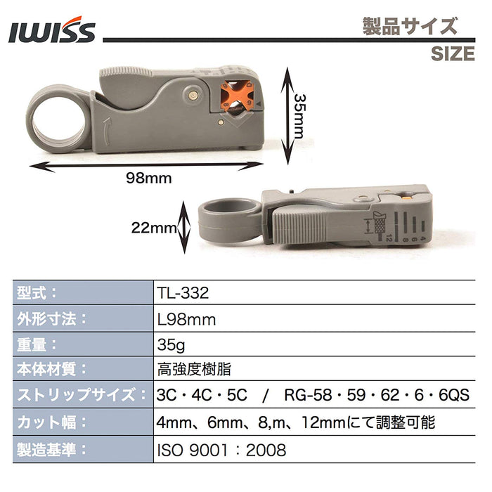 LANケーブル自作工具キット  12点キット