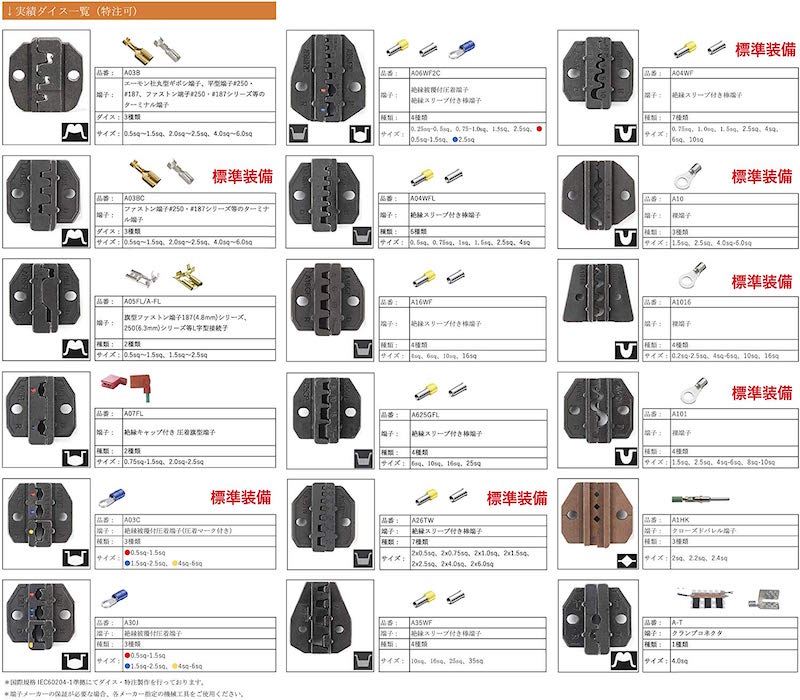 電動式圧着工具 卓上型 マルチ圧着機 EM-6B1
