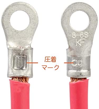 裸端子圧着工具  1.25-8.0sq対応 IWS-8