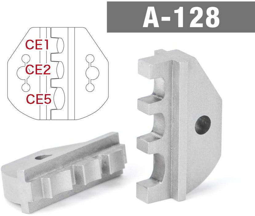 絶縁被覆付閉端接続子 ce1-2-5 圧着工具 EDM加工 HS-125