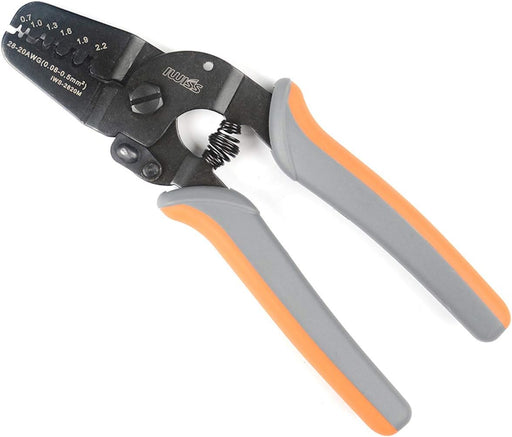 精密圧着ペンチ  0.08-0.5mm2極小端子用 IWS-2820M