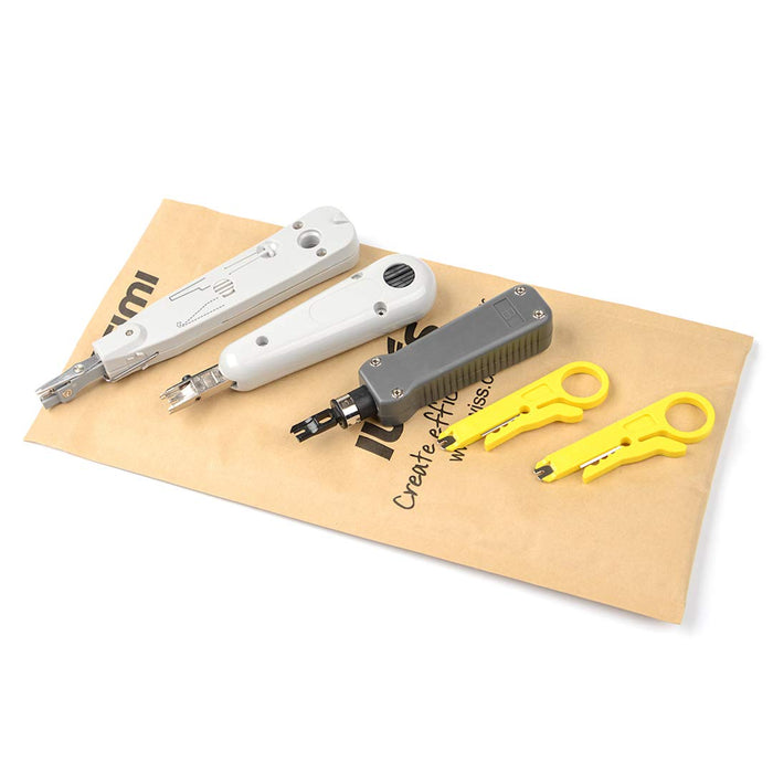 パンチダウンツール  BIX/110/KRONE 接続工具 簡易パンチダウン