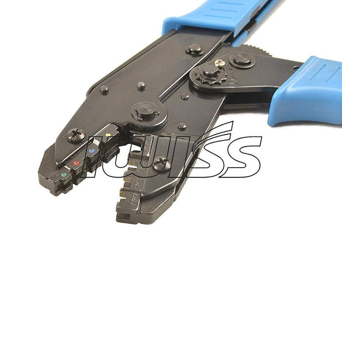 絶縁被覆付圧着端子圧着ペンチ 圧着マーク付き 0.25-6.0mm2 HS-40J