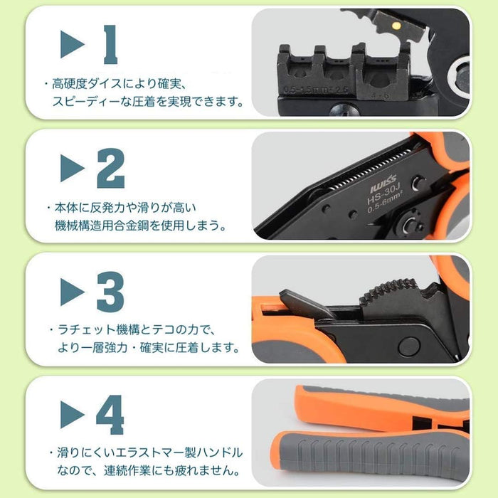 自動車用 マルチ圧着工具セット KIT-30J-0626