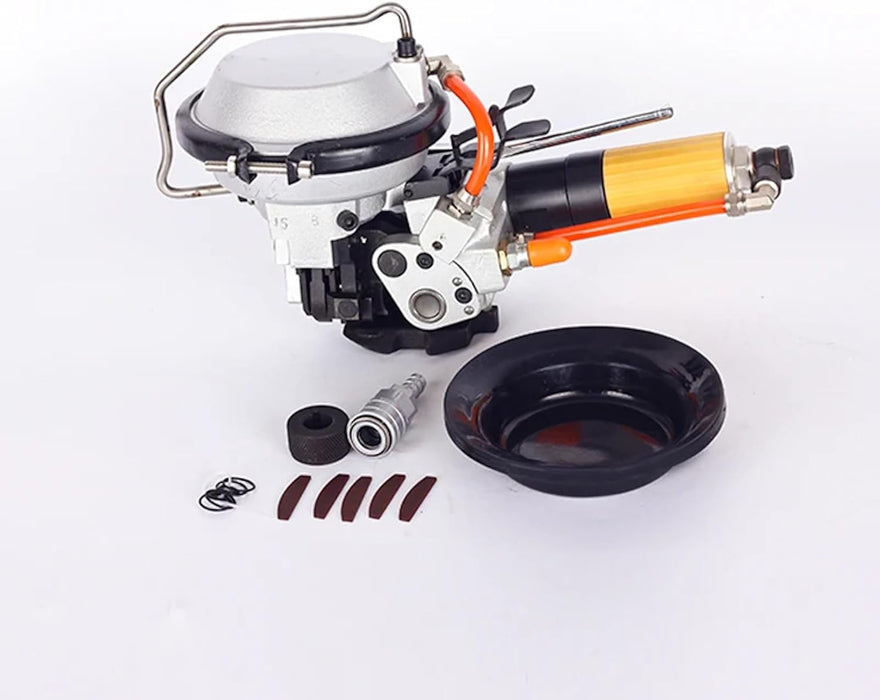 エアー式 結束機 幅16mm 厚みt0.4～0.6mm KZ-16