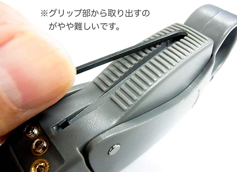 同軸ケーブルストリッパー 3枚刃  取扱説明書付 TL-322（HT-322）
