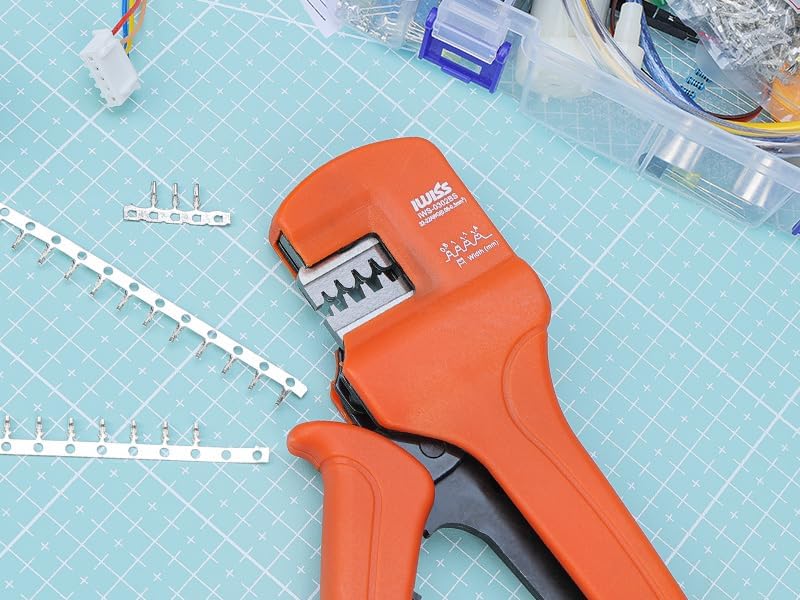 極小端子 1.0㎜-2.0㎜ピッチ用 垂直圧着工具 IWS-0302BS
