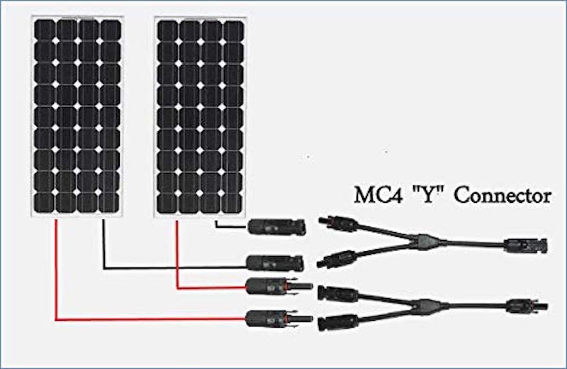 MC4コネクタ  2.5/4.0/6.0sqケーブル対応 (100組セット)