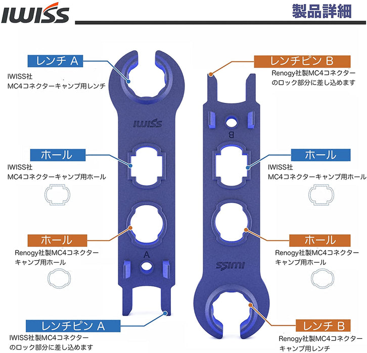 MC4コネクタ   MC4スパナ MC4-SPANNER-AB