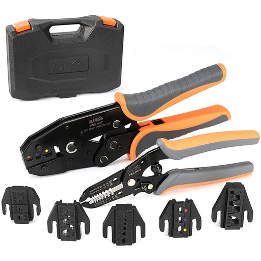 ダイス交換式 マルチ圧着工具セット HS-QC