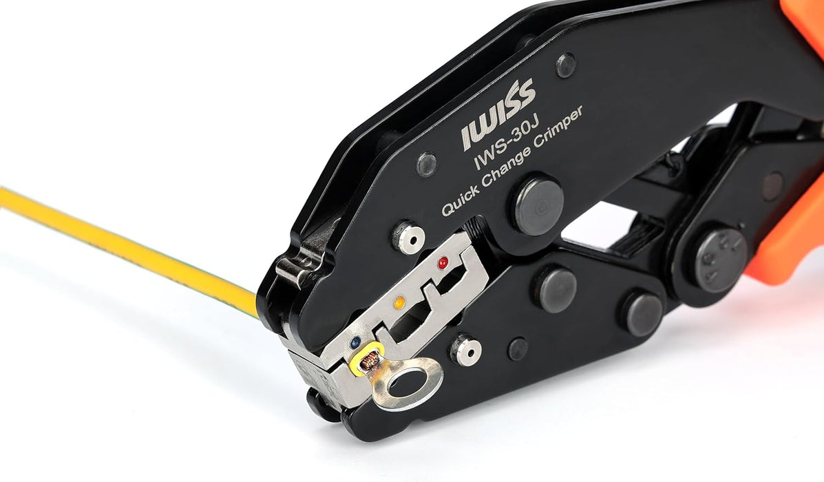 MultiCrimper圧着シリーズ ファストン端子 0.5～6mm²対応 IWS-30J