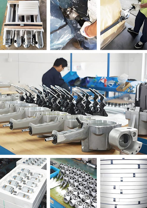 帯鉄用 空圧式 タイトナー シーラー 幅19mm 厚みt0.8～1.2mm KZS-KZL-19