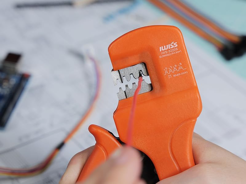 極小端子 1.5㎜-2.5㎜ピッチ用 垂直圧着工具 IWS-3220S