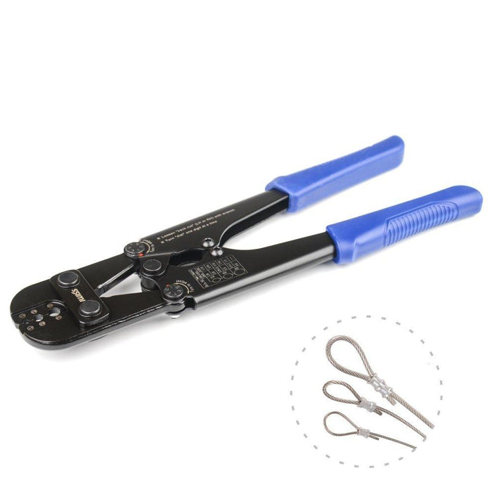 ワイヤーロープカッター   φ1.58mm-φ3.5mm圧着 IWS-1608M/IWS-102