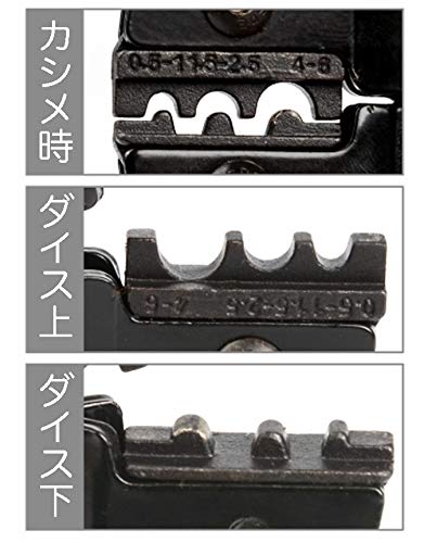 SNシリーズ交換用ダイス 裸端子対応 SN-A06