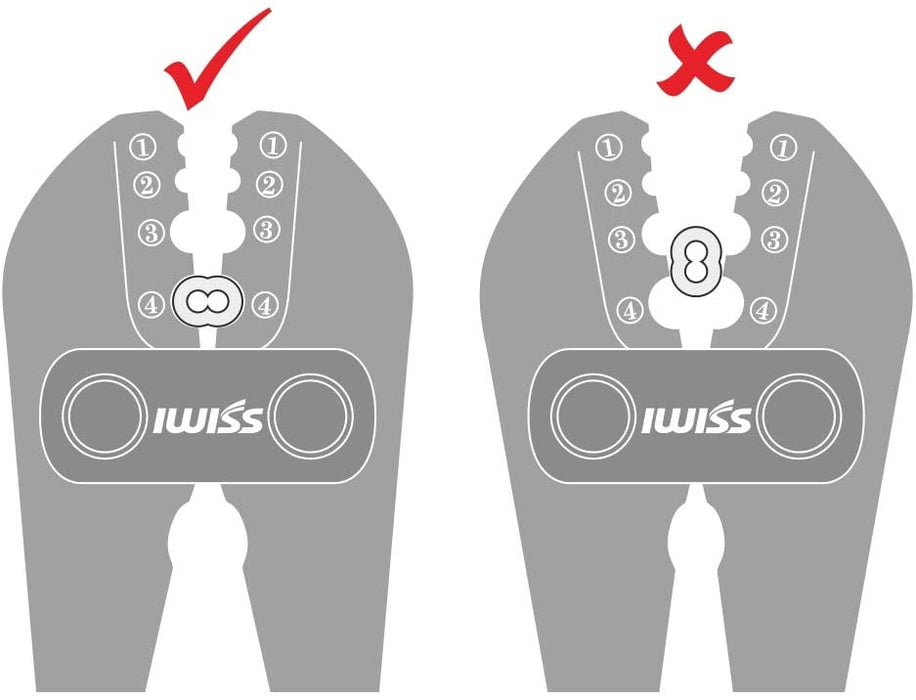 アルミスリーブ かしめ機 ベンチタイプ φ1.2mm-φ3.5mm IWS-1608DTS