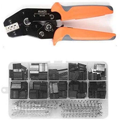 QIコネクタ 13種セット オープンパレル端子 精密同時圧着ペンチ SN-28B + 620KIT