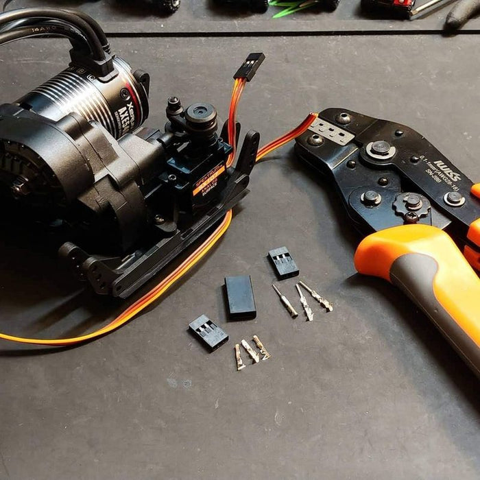 QIコネクタ 13種セット オープンパレル端子 精密同時圧着ペンチ SN-28B + 620KIT